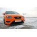 Накладка сплиттер на передний бампер вариант 2 на Ford Focus II ST